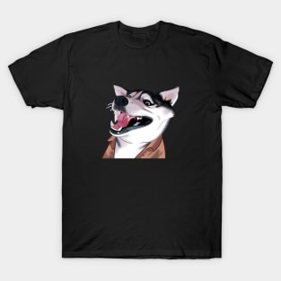 Siberian Husky Laugh T-Shirt